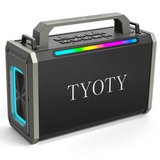 Portable Bluetooth Speaker 80W Loud Wireless Outdoor Stereo Sound Deep Bass I...