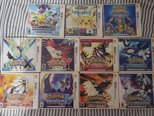 Nintendo 3DS Game Lot 3DS Pokemon Games Compl...