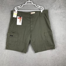 Wrangler Cargo Shorts Mens 42 Relaxed Fit Epic Soft Flex Utility Pockets New