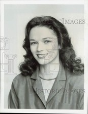1984 Press Photo Janet Eilber stars in the ABC drama "Two Marriages" - afx19633