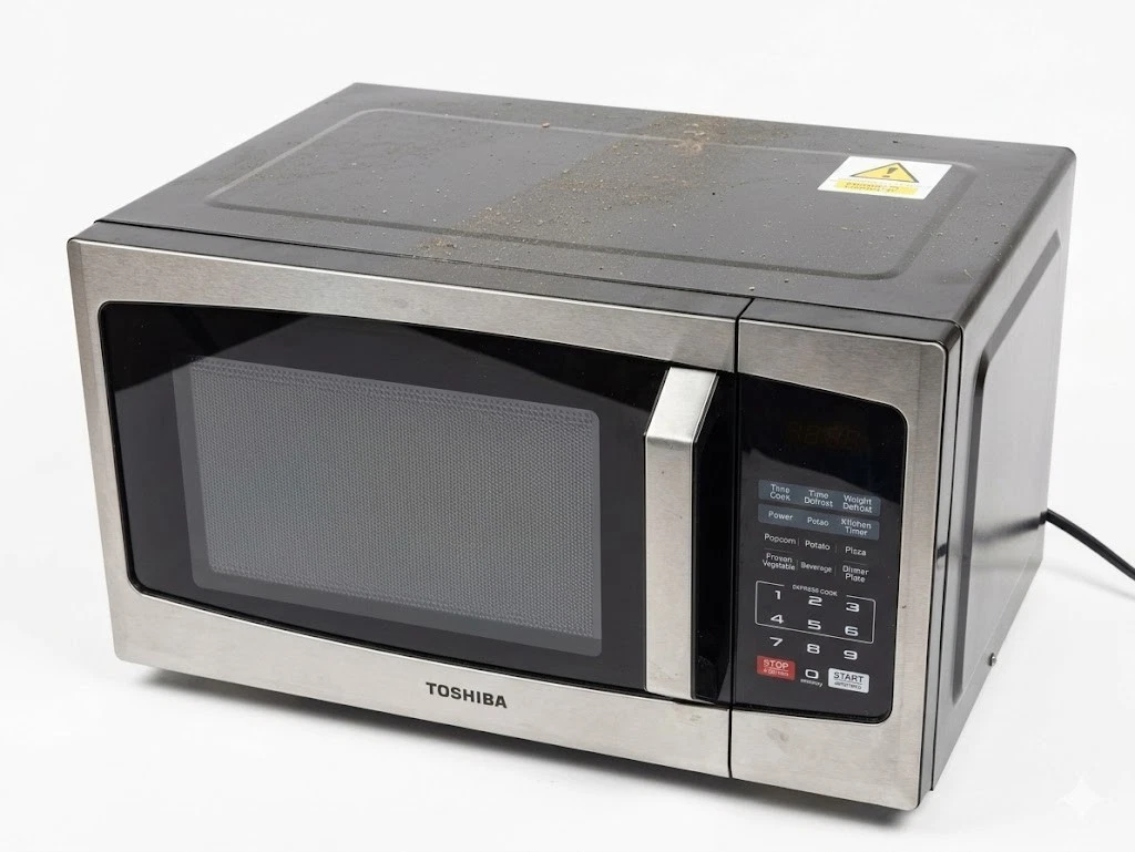 Toshiba ML-EM23P(SS) 23L 800W Microwave Oven Stainless Steel - 8 Auto Menus USED