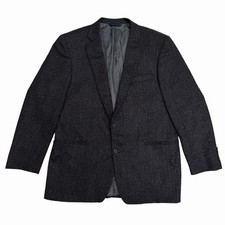 Brooks Brothers Regent Blazer Herringbone Sz 42R Lanificio di Pray Wool/Cashmere