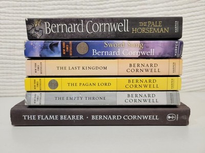 Lot of 6 The Last Kingdom Series Saxon Books by Bernard Cornwell PB/HC