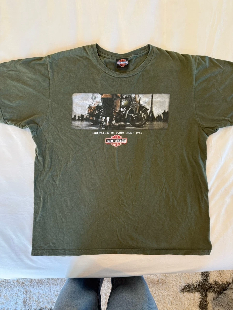 Harley-Davidson 熊Tシャツ USA製 XL グリーン Harley-Davidson Green Size XL Shirts for Men for sale | eBay