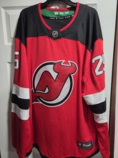 New Jersey Devils Jacob Markstrom #25 NHL Fanatics Breakaway Jersey Men's sz 3XL