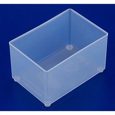 Raaco Polypropylene Transparent Insert 55 A8-1 for Assorter 55 Boxes