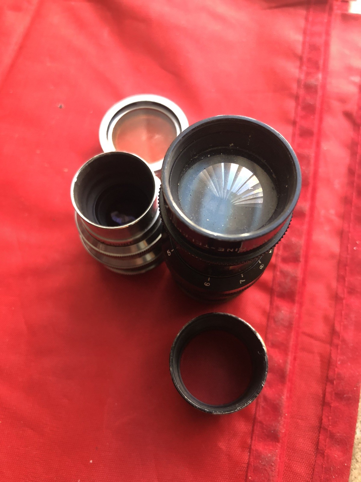 Bolex H16 Non Reflex Camera With Lenses