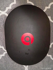 Beats by Dr. Dre Black Hard Headphone Carrying Case w/ Red Beats Logo