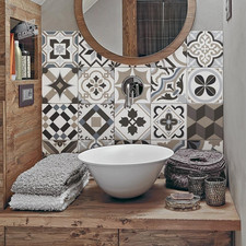 - Stickers Tiles Kitchen Bathroom Tiles Stickers PVC Waterproof Anti-Frost