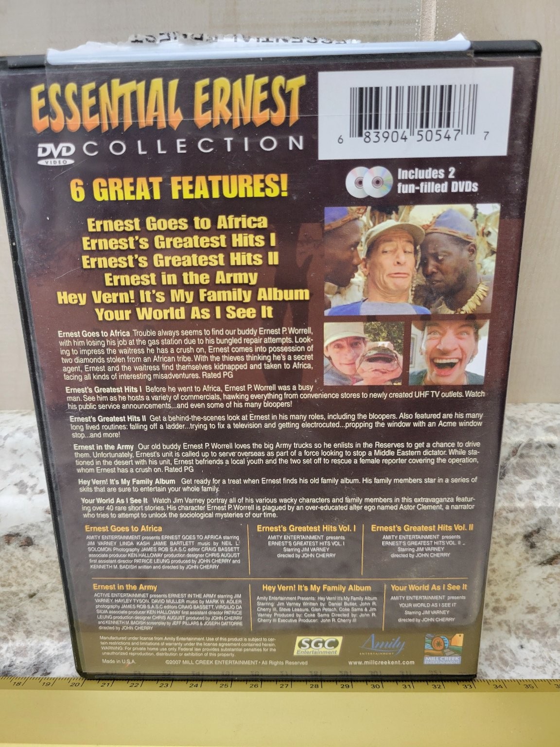 Essential Ernest DVD Collection 2007 Jim Varney Comedy Hits thumbnail 2