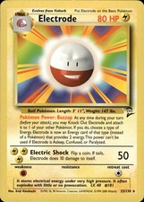 Pokemon Base Set 2 Rare Electrode 25/130 - Near Mint (NM) on eBay