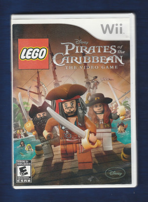 LEGO Pirates of the Caribbean Video Game Nintendo Wii Game, Case & Manual