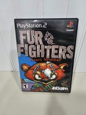 Fur Fighters: Viggo's Revenge (Sony PlayStation 2, 2001)Tested Works No Manual 