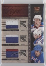 2011 Crown Royale Prime 38/50 Mark Messier Derek Stepan Marian Gaborik HOF 2o7