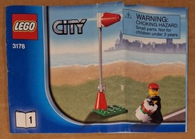 LEGO City 3178 SEAPLANE 100% Complete with Minifigure and Instructions RARE