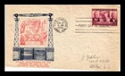 Dr Jim Stamps Scott 856 Panama Canal First Day Issue U.S.S. Charleston Cancel