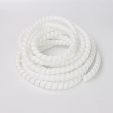 1/5M Spiral Cable Wire Protector Sleeve Tube Organizer Wrap PP Wire Cover Tube u