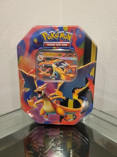 Mega Charizard Ex Tin - Mega Charizard Y EX Promo - Pokemon Sealed!