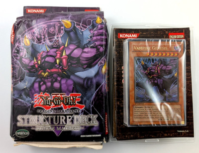 Yu-Gi-Oh! Structure Deck Zombie Madness 1st Edition Vampire Genesis -Damaged Box 53334399654| eBay Yu-Gi-Oh! Structure Deck Zombie Madness 1st Edition Vampire Genesis -Damaged Box 53334399654| eBay