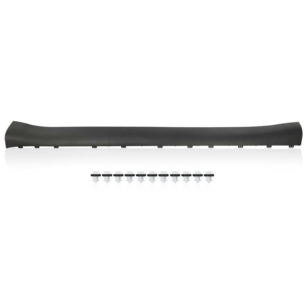 Side Skirt Rocker Panel Molding Right for Tesla Model Y 2020-2023 Black