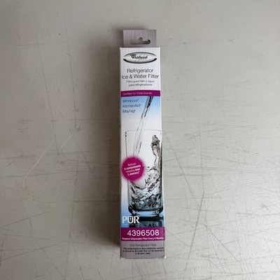 Whirlpool 4396508 Refrigerator Ice &Water Filter White PUR