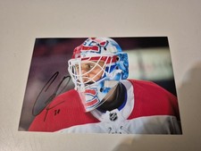 Cayden Primeau Montreal Canadiens 4x6 Photo Signed Autograph Signature Habs 