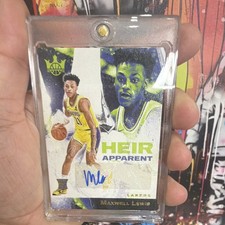 Panini Heir Apparent Maxwell Lewis Rookie Autograph /125 Lakers NBA