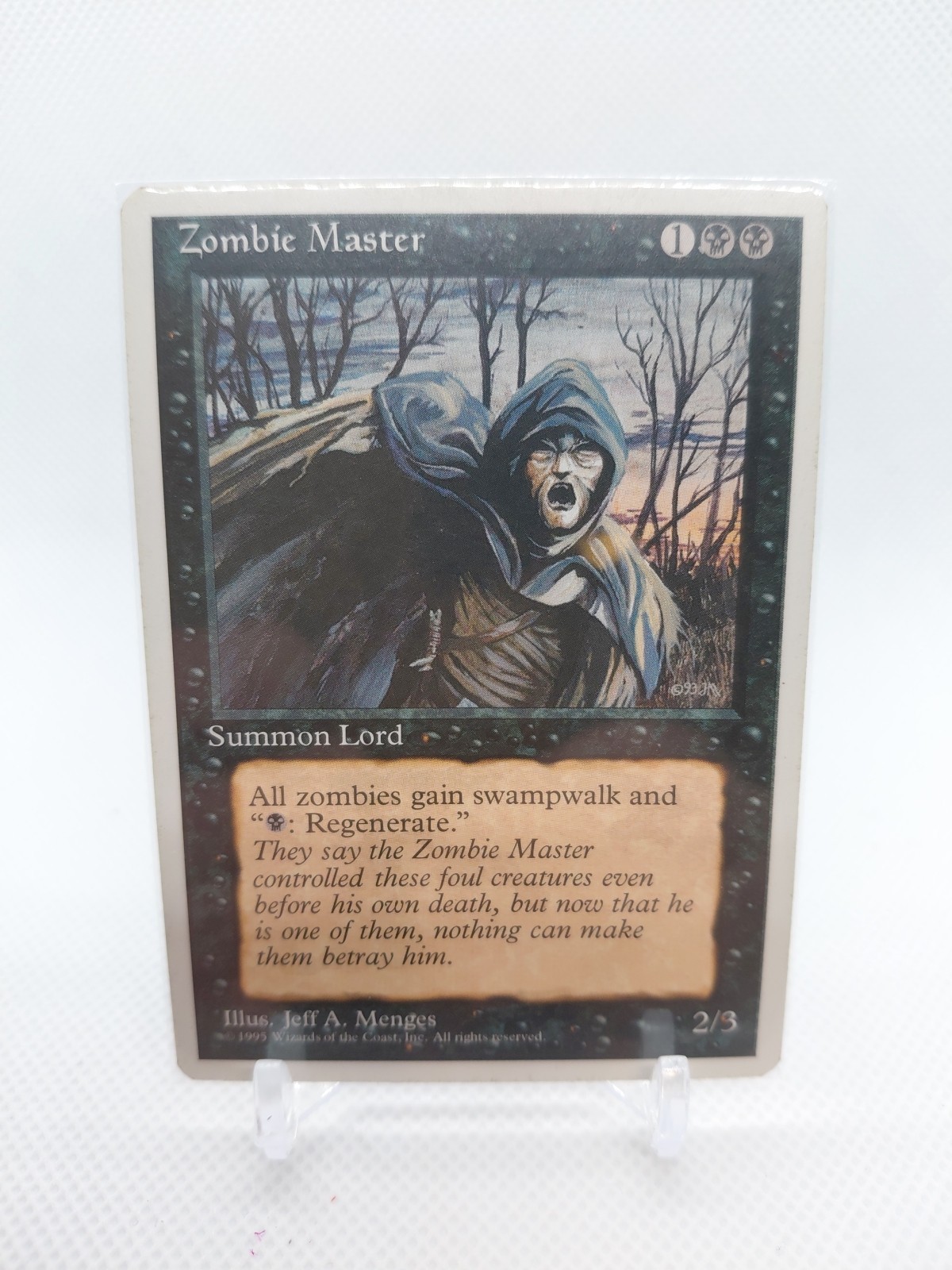 MTG - Magic The Gathering - Zombie Master - 4th Edition - LP