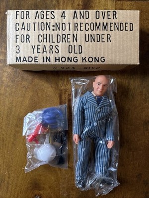 1976 KOJAK Action figure 8'' Universal TV Show  EXCEL TOYS Accessories & Box NEW
