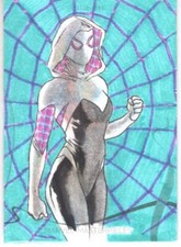Marvel Masterpieces 2022 Sketchkarte von Mati...