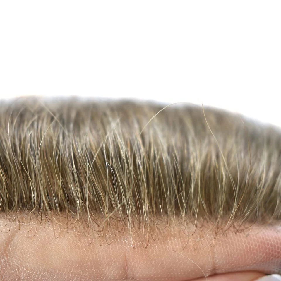 Полностью Швейцарская Кружевная Система Замены Волос Для Мужчин Швейцарских Кружевных Мужских Парикмахеров - Изображение 3 из 4