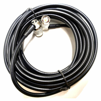 Leader Antenna Cable For Trimble GPS EZ-guide FMX 15FT TNC Male to Male #LI