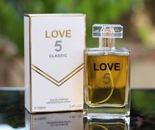 PERFUME FOR WOMEN LOVE 5 CLASSIC EAU DE PARFUM VAPORISATEUR SPRAY 3.4 OZ 