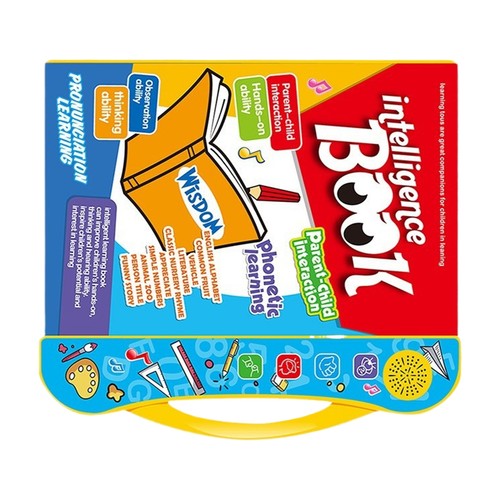 1pc Educational Sound Talking Book Toy for Preschool Toddler Boy Girl Children - Picture 2 of 14