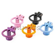 Resin Male Chastity Device Inverted Cage for Men Locking Belt with 4 Rings