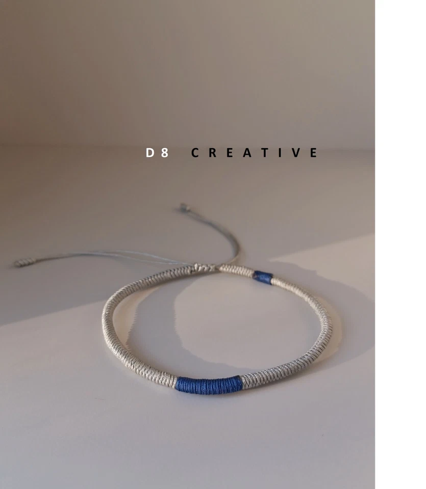 Новые мужские яшма с ониксом и из нержавеющей стали вручную сплетенный 4 шт комплект браслет - Изображение 4 из 4