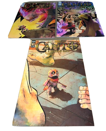 CANTO & THE CITY OF GIANTS #1,2,3 (-9.8) 2021 IDW COMICS/ BOOHER/ZUCKER
