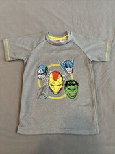 MARVEL AVENGERS T-SHIRT YOUTH SIZE 7 PRE-OWNED 