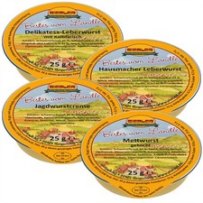 (23,98€/kg) Siedler MixBox streichfähig 24x25g Wurst Sortiment albfood Portionen