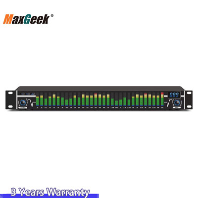 EQ-A31 Professional 31 Band Equalizer Digital for Stage Home Karaoke Studio Uses