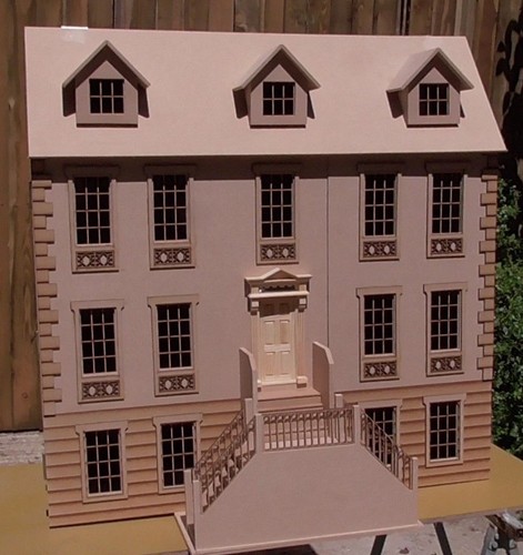 Dolls House 1/12th The Templeton Manor KIT 3ft wide By Dolls House Direct - Picture 2 of 6