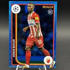 Osman Bukari 2023-24 Topps Merlin Chrome UEFA Blue Refractor /75 RC Red Star
