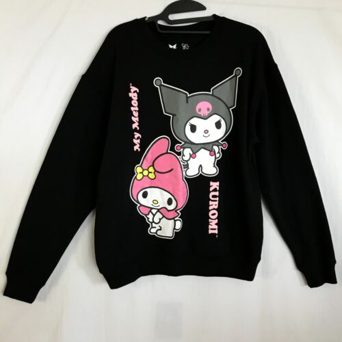 Sanrio Kuromi My Melody Sweatshirt Women Medium B… - image 1