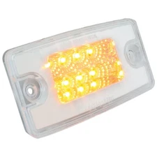 GG 76321 - 4 9/16 Inch 8 Diode Spyder LED Maker Cab / Visor Light W/ Amber LED