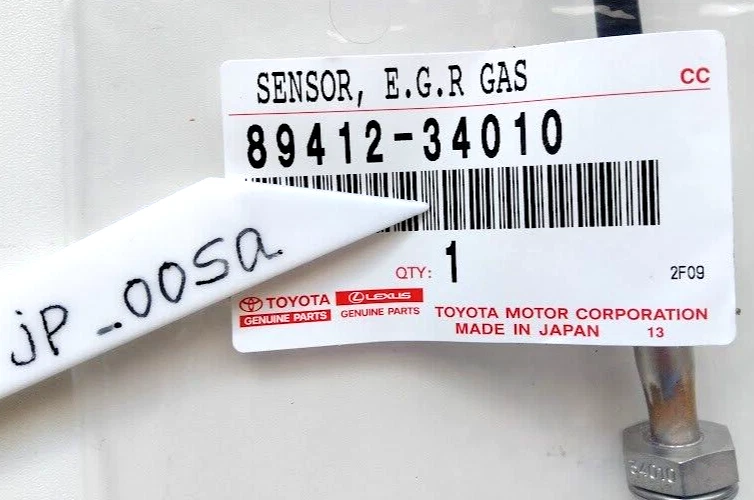 Sensor de temperatura genuino Toyota Lexus OEM 89412-34010 Tacoma 4Runner SC400 LS400 EGR Foto 2 de 4