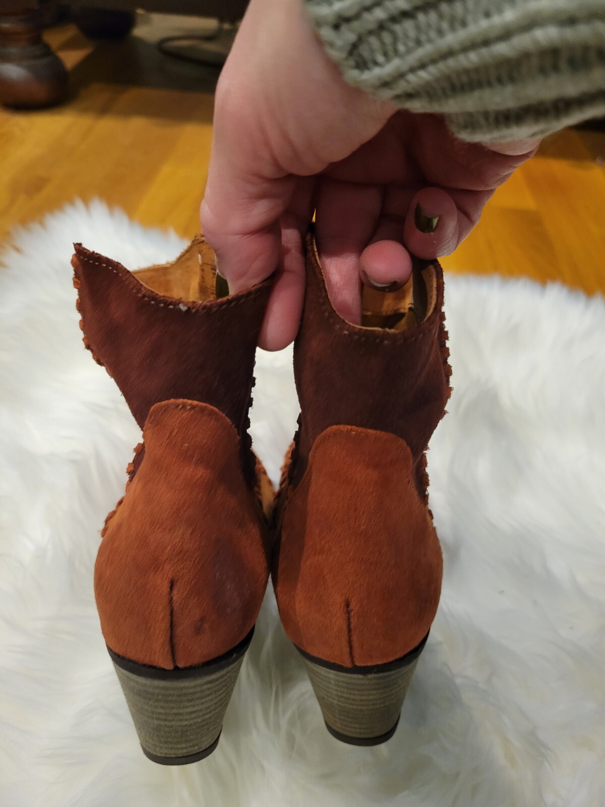 MUSSE AND CLOUD SUEDE PATCHWORK JAEDA WESTERN BOO… - image 3