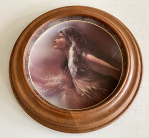 The Promise Native Beauty Bradex Limited Edition Collector Plate # 1789J