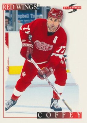 1995-96 Score #24 PAUL COFFEY - Detroit Red Wings