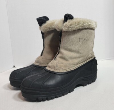 Itasca Brown and Black Rain & Snow Boots Waterproof Insulated 2251331?$256$ main image 2