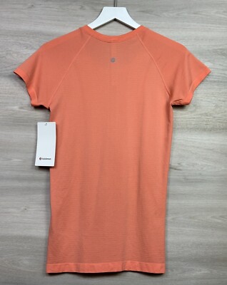 Lululemon Swiftly Tech Short Sleeve 2.0 Hip Length Size 6 Sunny